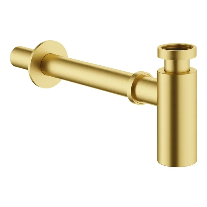 VitrA Brushed Gold Universal Basin Bottle Trap